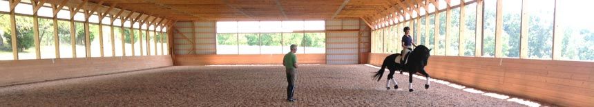 Misty Gleann Indoor Riding